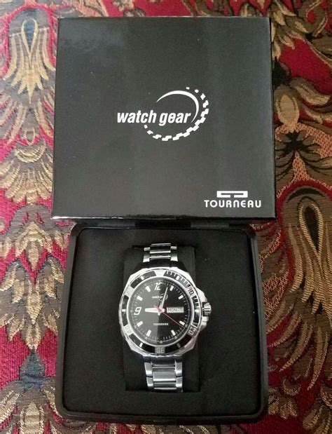 watchgear by tourneau casual watch